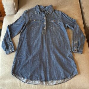 Lucky Brand Jeans Shirt Dress